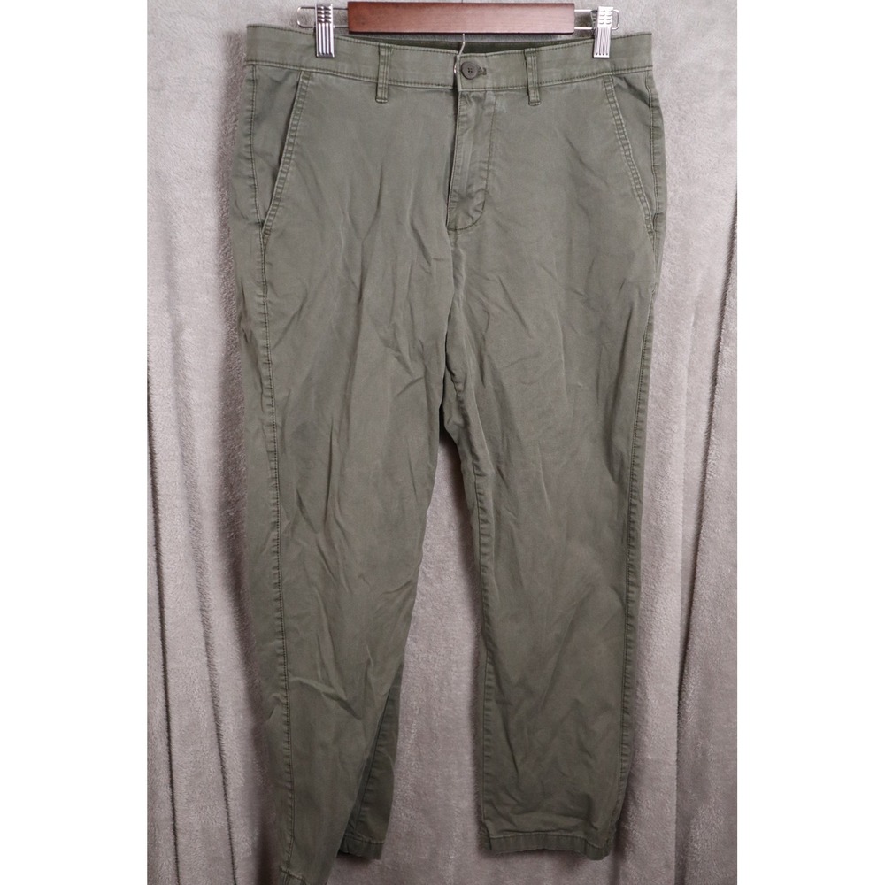 English Laundry Mens Olive Green Chino Pants Casual Trousers Size 32x30